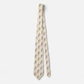 Tabby Kitten mit Text Necktie Krawatte (Vorderseite)