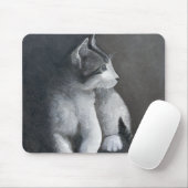 Tabby Kitten Mousepad (Mit Mouse)