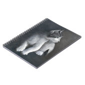 Tabby Kitten Notizblock (Linke Seite)