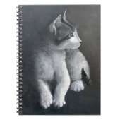 Tabby Kitten Notizblock (Vorderseite)