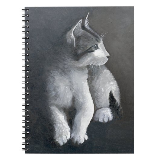 Tabby Kitten Notizblock (Vorderseite)