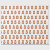 Tabby Kitten on White Geschenkpapier (Flach)