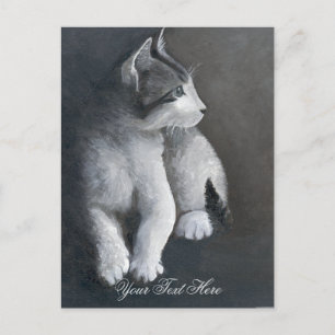 Tabby Kitten Postkarte