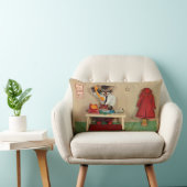 Tabby Kitten Sekretärin Lendenkissen (Stuhl )