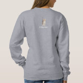 Tabby Kitten Women's Tri-Blend Sweatshirt (Rückseite)