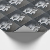 Tabby Kitten Wrapping Paper Geschenkpapier (Ecke)