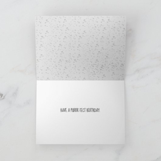 tabby kitty in window birthday karte (Innenseite)