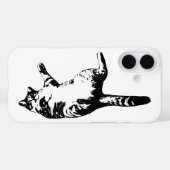 Tabby-Kontur, minimale Ruhe Case-Mate iPhone Hülle (Rückseite (Horizontal))