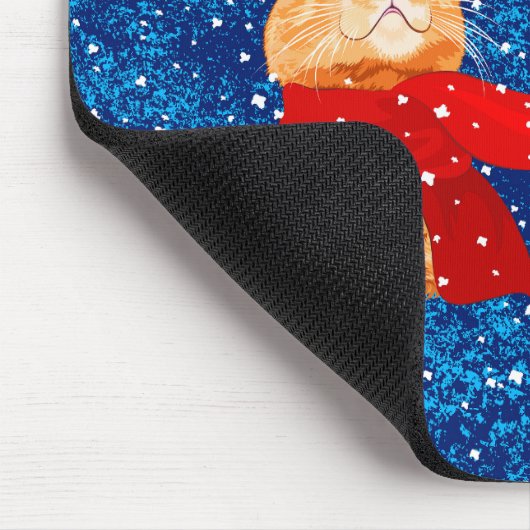 Tabby Lieben Snow Mousepad (Ecke)
