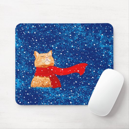 Tabby Lieben Snow Mousepad (Mit Mouse)