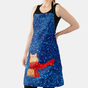 Tabby Lieben Snow Schürze