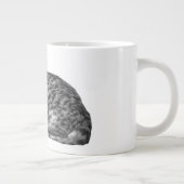Tabby Loaf, weiche Textur Jumbo-Tasse (Rechts)
