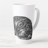 Tabby Loaf, weiche Textur Milchtasse (Rechte Ecke)