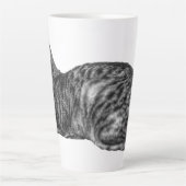 Tabby Loaf, weiche Textur Milchtasse (Vorderseite)