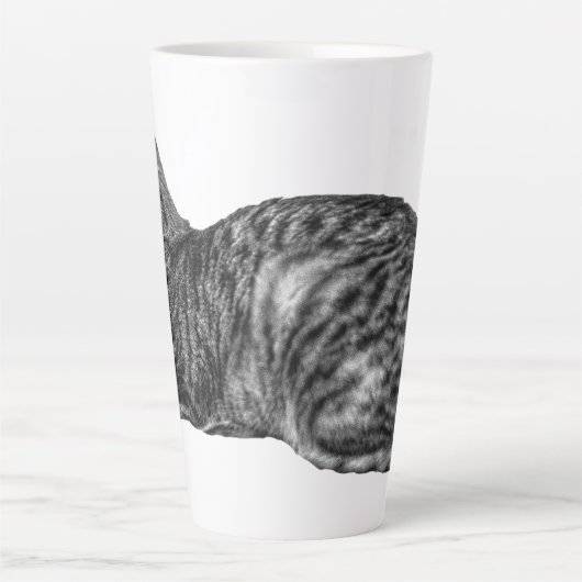 Tabby Loaf, weiche Textur Milchtasse (Vorderseite)