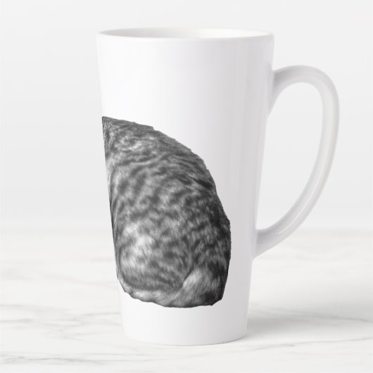 Tabby Loaf, weiche Textur Milchtasse (Rechts)