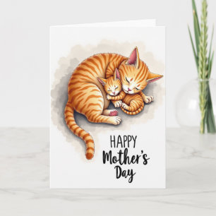 Tabby Love Muttertagskarte Karte