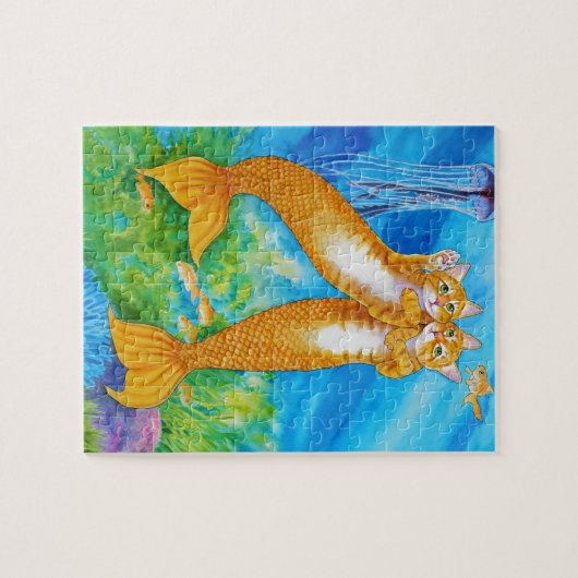 Tabby MerCats Puzzle (Horizontal)