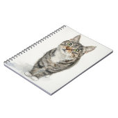 Tabby-Muse-Spiralblock Notizblock (Linke Seite)