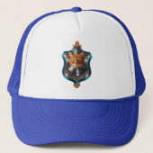 Tabby Shield Baseball Cap Truckerkappe (Vorderseite)