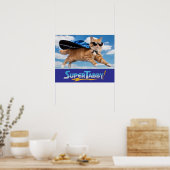 Tabby Superhero Poster (Küche)
