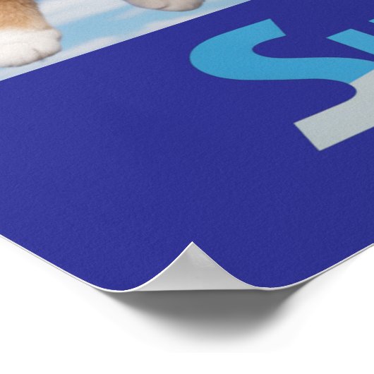 Tabby Superhero Poster (Ecke)