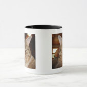 Tabby Tiger Cat Tasse (Zentrum)