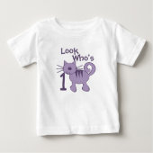 Tabby Toes Baby T-shirt (Vorderseite)