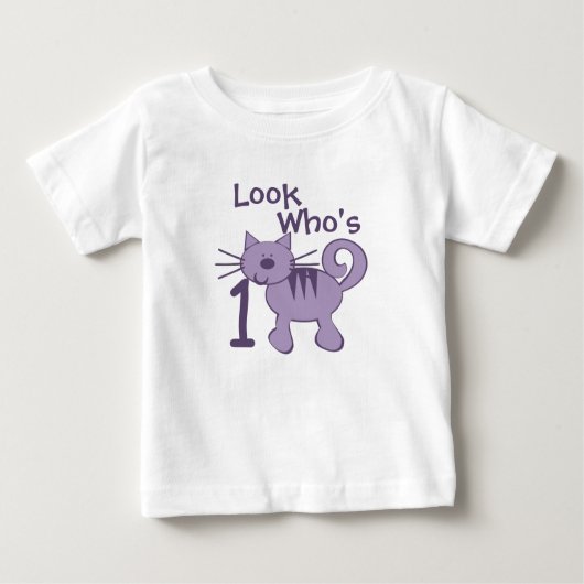Tabby Toes Baby T-shirt (Vorderseite)