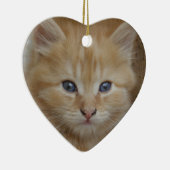 Tabby Tomcat Kitten Keramik Ornament (Rechts)