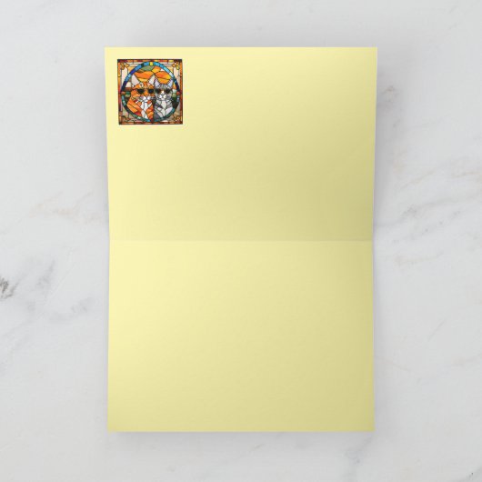 Tabby Zoo Card Karte (Innenseite)