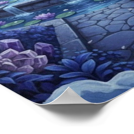 TabbyCatMeditation Poster (Ecke)