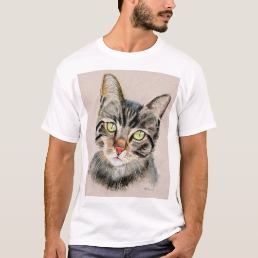 Tabbykatze T-Shirt (Vorderseite)