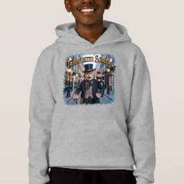 Tabbynezer Scrooge Illustration – Tabby Scrooge Hoodie