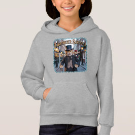 Tabbynezer Scrooge Illustration – Tabby Scrooge Hoodie