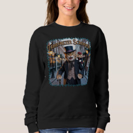 Tabbynezer Scrooge Illustration – Tabby Scrooge Sweatshirt