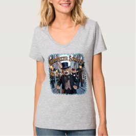 Tabbynezer Scrooge Illustration – Tabby Scrooge T-Shirt