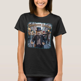 Tabbynezer Scrooge Illustration – Tabby Scrooge T-Shirt
