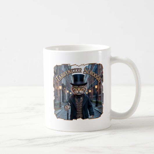 Tabbynezer Scrooge Photographic – Tabby Scrooge Kaffeetasse (Rechts)