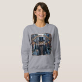 Tabbynezer Scrooge Photographic – Tabby Scrooge Sweatshirt (Vorne ganz)