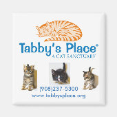 Tabby's Place Magnet (Vorne)