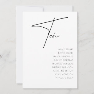 Tabelle 10 Moderne Hochzeitsvorlage Tischnummer