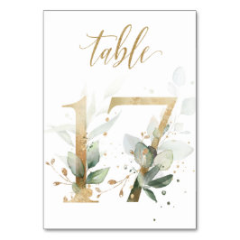 Tabelle 17 der grünen Blätter, Tischnummer