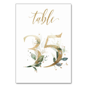 Tabelle 35 der grünen Blätter, Tischnummer