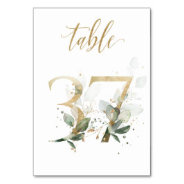 Tabelle 37 der grünen Blätter, Tischnummer