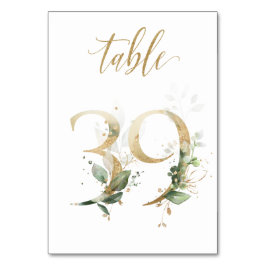 Tabelle 39 der grünen Blätter, Tischnummer