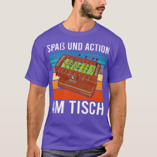 Tabelle 3 für die Ausgabe eines Tischlüfters T-Shirt