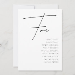 Tabelle 4 Modernes Modell für die Tischnummer von