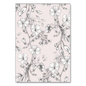 Tabelle 50 Schöner Blumenkranz Tischnummer (Rückseite)