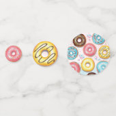 Tabelle Confetti 2. Geburtstag. Konfetti (Rückseiten)